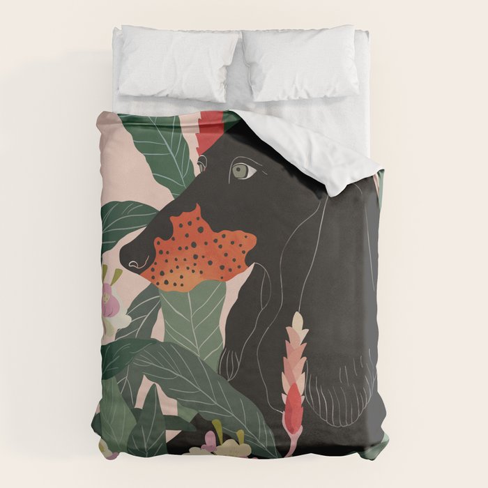 Hidden in the Greenery Duvet Cover Gallery Image 6