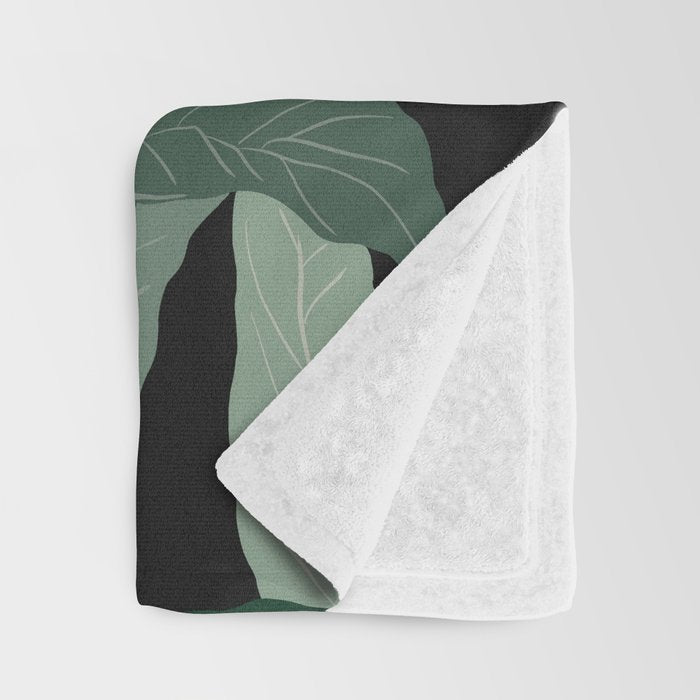 Hidden in the Greenery Throw Blanket Gallery Image 3