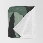 Hidden in the Greenery Throw Blanket Gallery Image 3