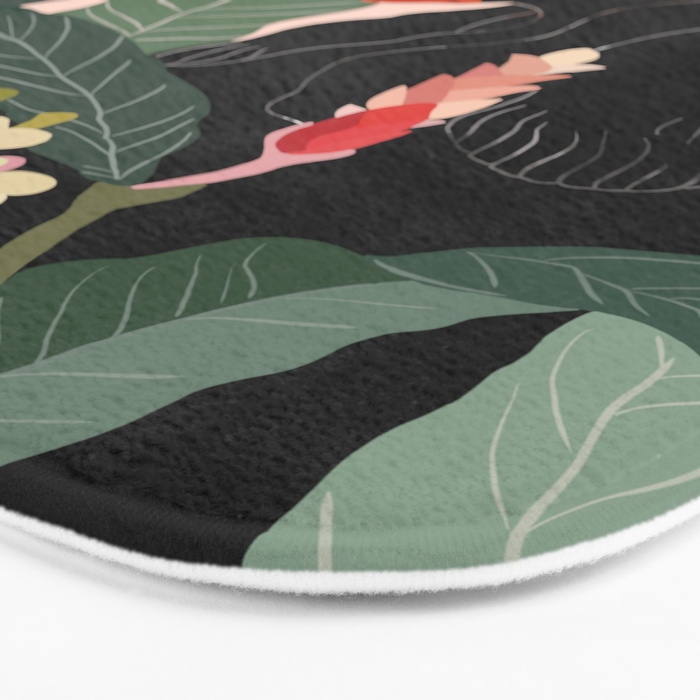 Hidden in the Greenery Bath Mat Gallery Image 3