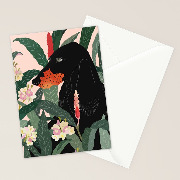 Hidden in the Greenery Stationery Card Gallery Image 2