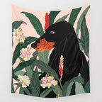 Hidden in the Greenery Wall Tapestry Gallery Image 4