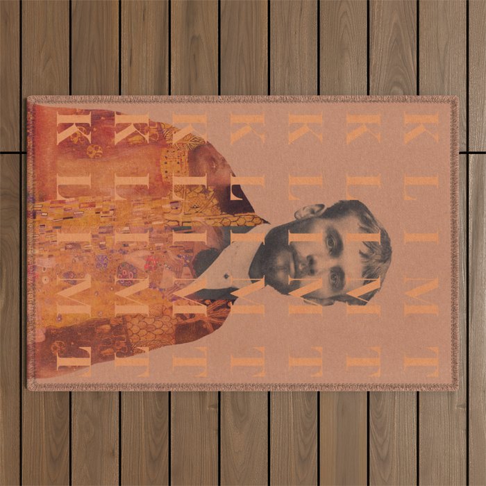 for Gustav Klimt 02 Outdoor Rug Gallery Image 1