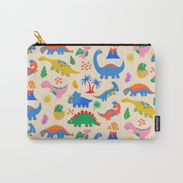 Dinomite Dinosaurs Carry All Pouch Gallery Image 1