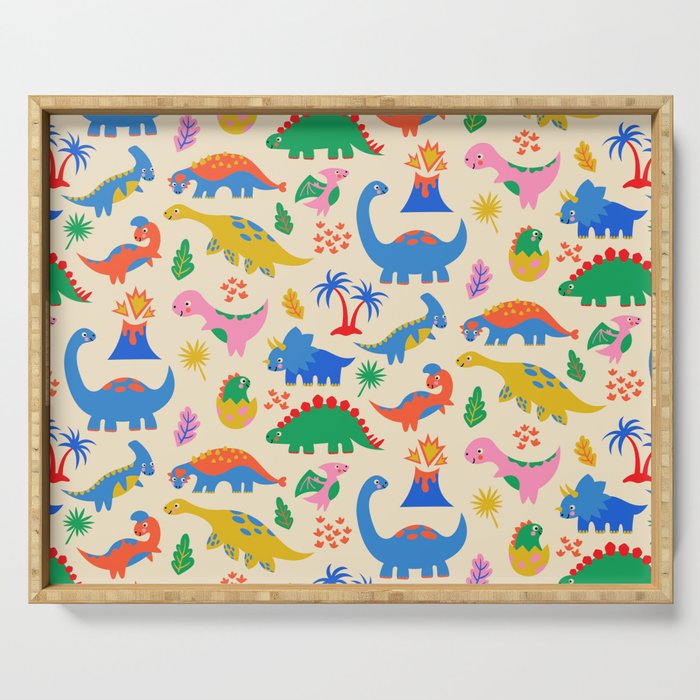 Dinomite Dinosaurs Serving Tray Gallery Image 1
