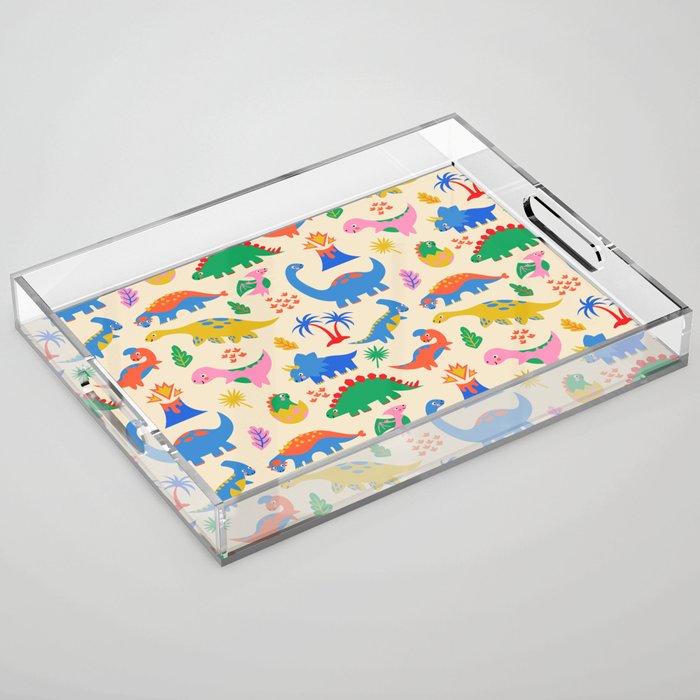 Dinomite Dinosaurs Acrylic Tray Gallery Image 1