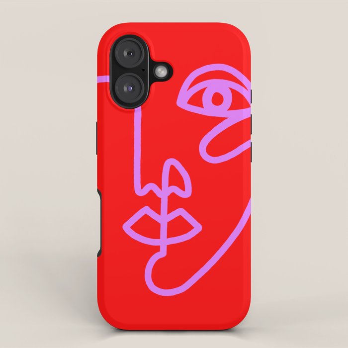 Two Faced Cherry Bomb iPhone Case Gallery Image 1