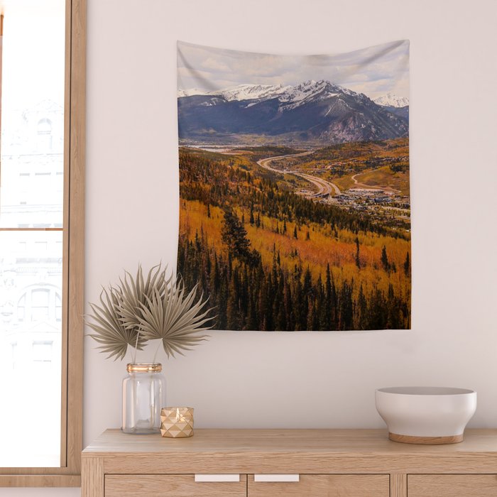 Colorful Colorado Wall Tapestry Gallery Image 2