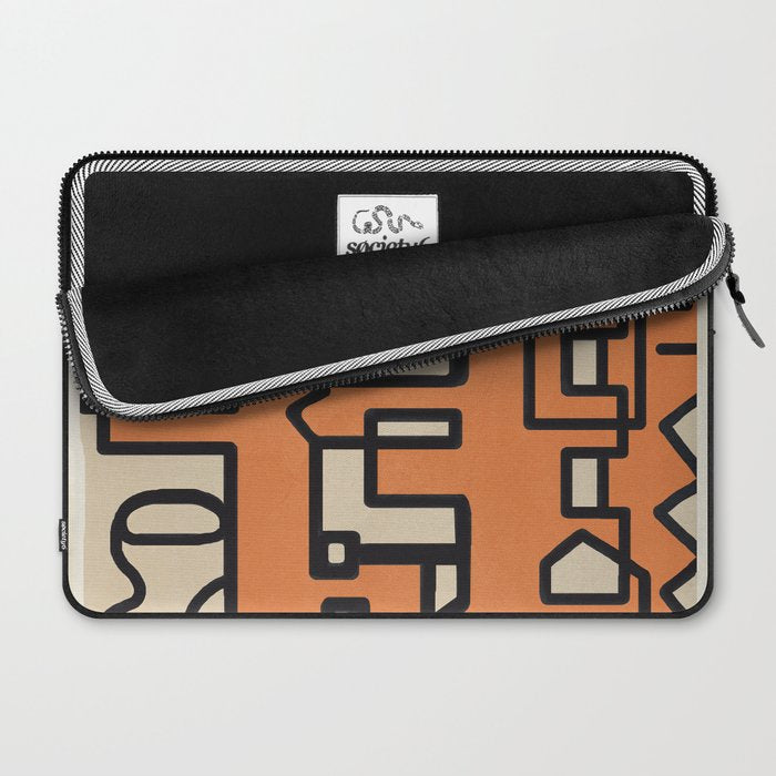 Abstract Line Movement 11 Laptop Sleeve Gallery Image 2