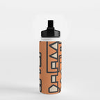 Abstract Line Movement 11 Water Bottle Gallery Image 2