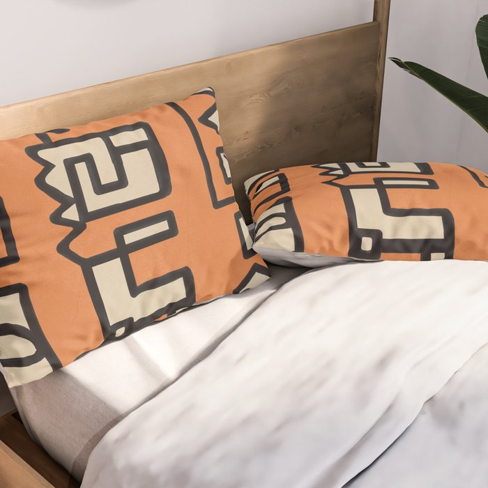 Abstract Line Movement 11 Pillow Sham Gallery Image 2
