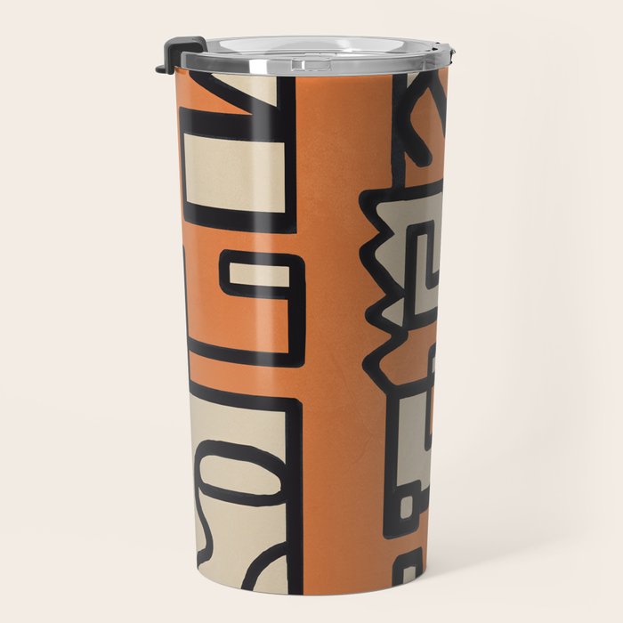 Abstract Line Movement 11 Travel Mug Gallery Image 3