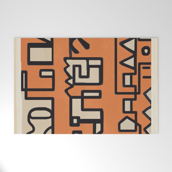 Abstract Line Movement 11 Welcome Mat Gallery Image 1