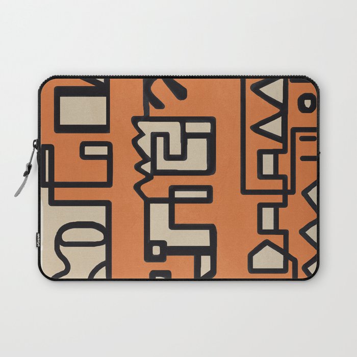 Abstract Line Movement 11 Laptop Sleeve Gallery Image 1