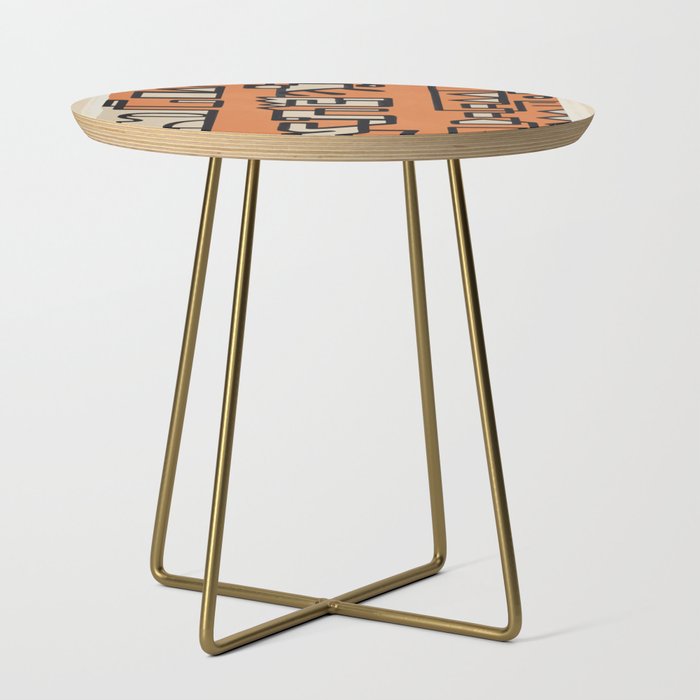 Abstract Line Movement 11 Side Table Gallery Image 1