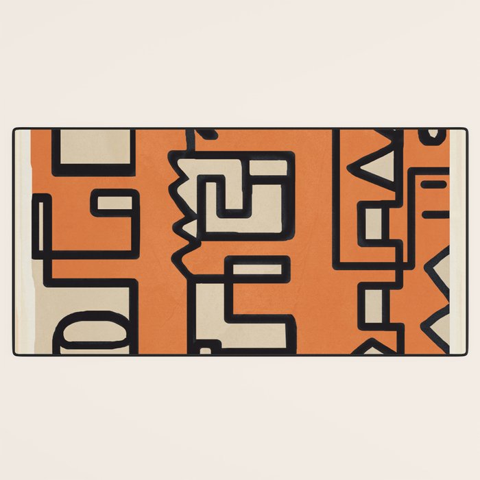 Abstract Line Movement 11 Desk Mat Gallery Image 3