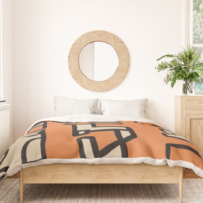 Abstract Line Movement 11 Duvet Cover Gallery Image 3