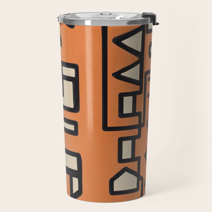 Abstract Line Movement 11 Travel Mug Gallery Image 2