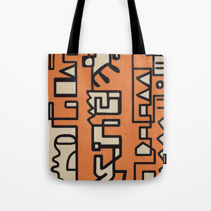 Abstract Line Movement 11 Tote Bag Gallery Image 1