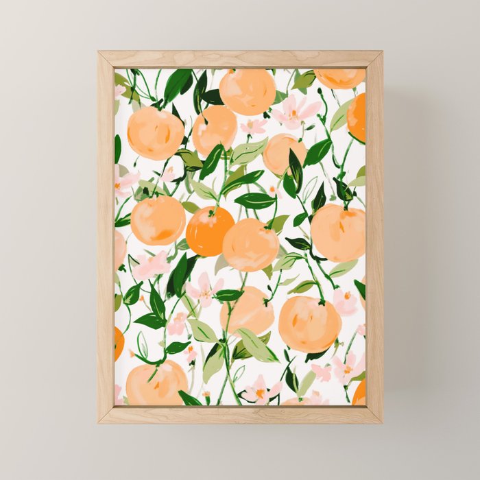 Spring Clementines Mini Art Print Gallery Image 1