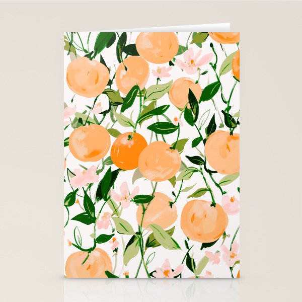 Spring Clementines Stationery Card Gallery Image 2