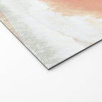 Terra Cotta Hills Abstract Desert Mountain Landsape with Watercolor Welcome Mat Gallery Image 2