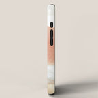 Terra Cotta Hills Abstract Desert Mountain Landsape with Watercolor iPhone Case Gallery Image 2