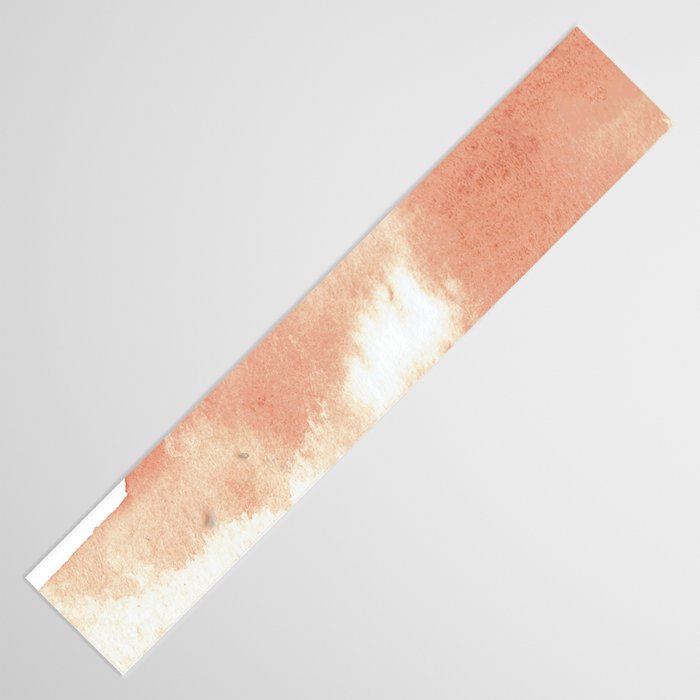Terra Cotta Hills Abstract Desert Mountain Landsape with Watercolor Table Runner Gallery Image 3