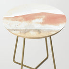 Terra Cotta Hills Abstract Desert Mountain Landsape with Watercolor Side Table Gallery Image 2