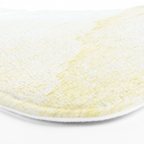 Terra Cotta Hills Abstract Desert Mountain Landsape with Watercolor Bath Mat Gallery Image 3