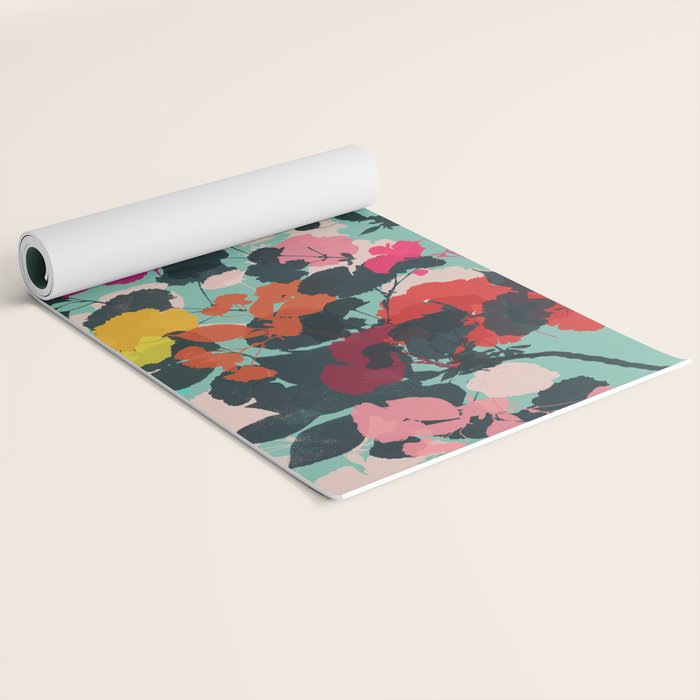 cherry blossom 5 Yoga Mat Gallery Image 2