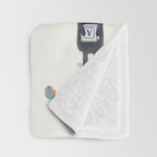 little alphabet Throw Blanket Gallery Image 3