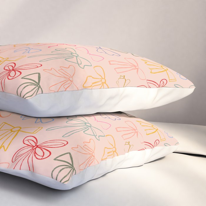 Lines Bows - Joy of Together  Pillow Sham Gallery Image 3