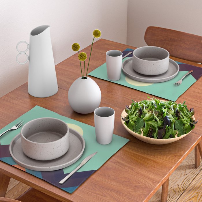 Howling Wild Wolf Placemat Gallery Image 2