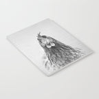 Chicken - Black & White Notebook Gallery Image 2