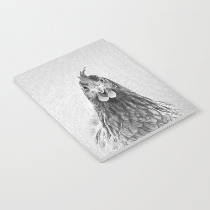 Chicken - Black & White Notebook Gallery Image 1