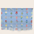 Spring Wild Flowers and Easter Eggs Wall Hanging Gallery Image 1