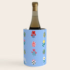 Spring Wild Flowers and Easter Eggs Wine Chiller Gallery Image 1
