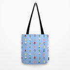 Spring Wild Flowers and Easter Eggs Tote Bag Gallery Image 2