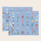 Spring Wild Flowers and Easter Eggs Placemat Gallery Image 1