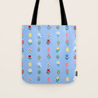 Spring Wild Flowers and Easter Eggs Tote Bag Gallery Image 1
