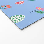 Spring Wild Flowers and Easter Eggs Welcome Mat Gallery Image 2