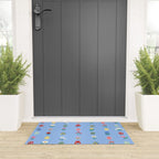 Spring Wild Flowers and Easter Eggs Welcome Mat Gallery Image 3
