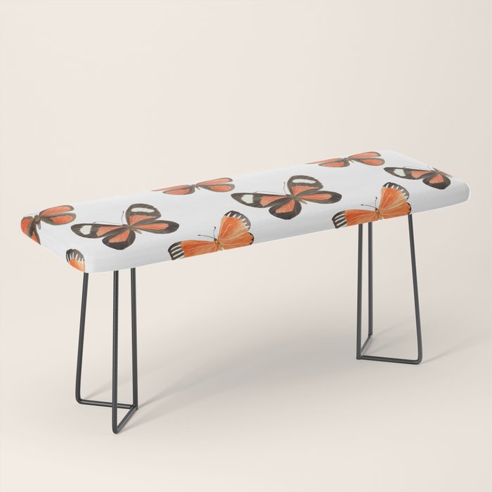 Orange Butterflies Bench Gallery Image 1