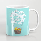 Hot cloud balloon - sun and rainbow Coffee Mug Gallery Image 1