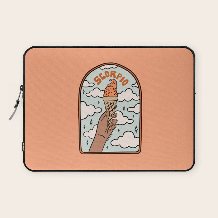 Scorpio Ice Cream Laptop Sleeve Gallery Image 1