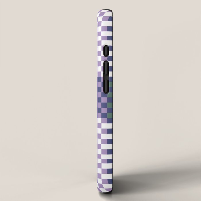 Bold colors block grid C iPhone Case Gallery Image 2