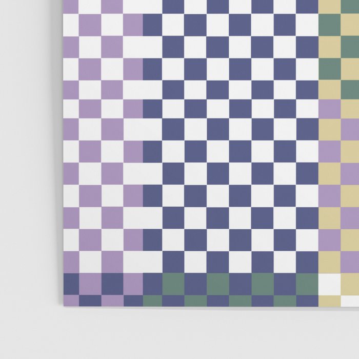 Bold colors block grid C Poster Gallery Image 3