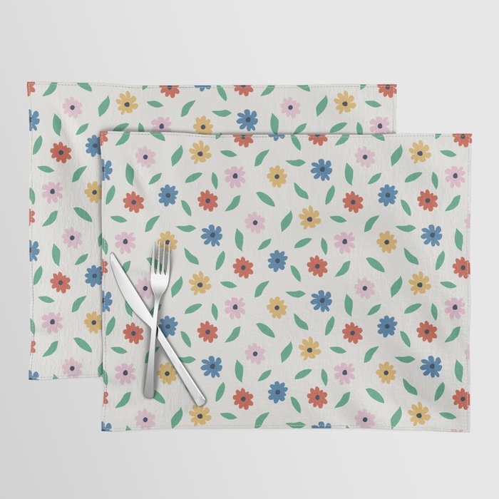 Colorful Florals Placemat Gallery Image 1