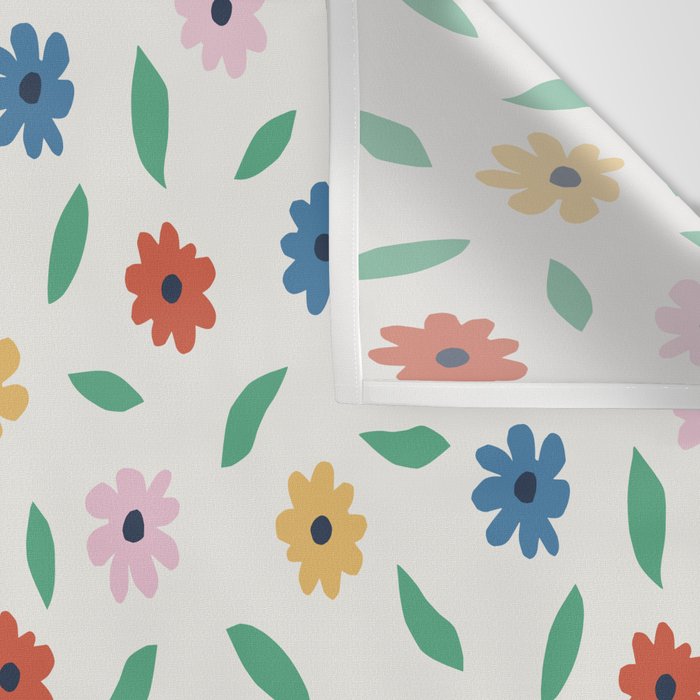 Colorful Florals Wall Tapestry Gallery Image 3